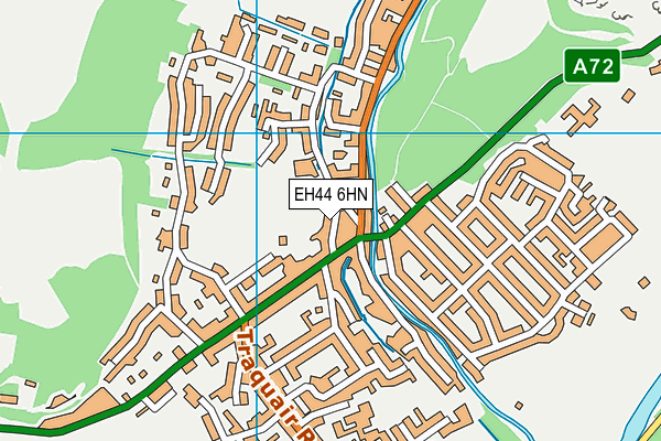 EH44 6HN map - OS VectorMap District (Ordnance Survey)