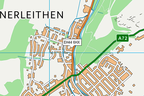 EH44 6HX map - OS VectorMap District (Ordnance Survey) EH44 6HX map - OS VectorMap District (Ordnance Survey)