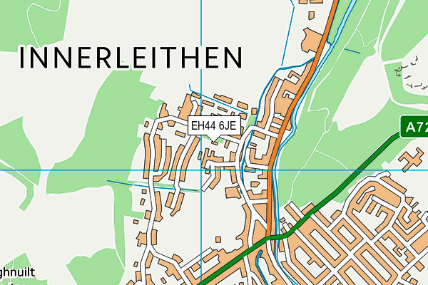 EH44 6JE map - OS VectorMap District (Ordnance Survey) EH44 6JE map - OS VectorMap District (Ordnance Survey)
