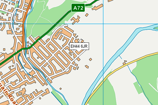 EH44 6JR map - OS VectorMap District (Ordnance Survey) EH44 6JR map - OS VectorMap District (Ordnance Survey)