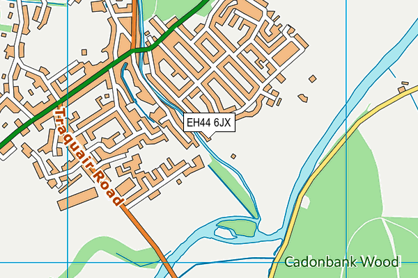 EH44 6JX map - OS VectorMap District (Ordnance Survey) EH44 6JX map - OS VectorMap District (Ordnance Survey)