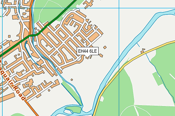 EH44 6LE map - OS VectorMap District (Ordnance Survey) EH44 6LE map - OS VectorMap District (Ordnance Survey)