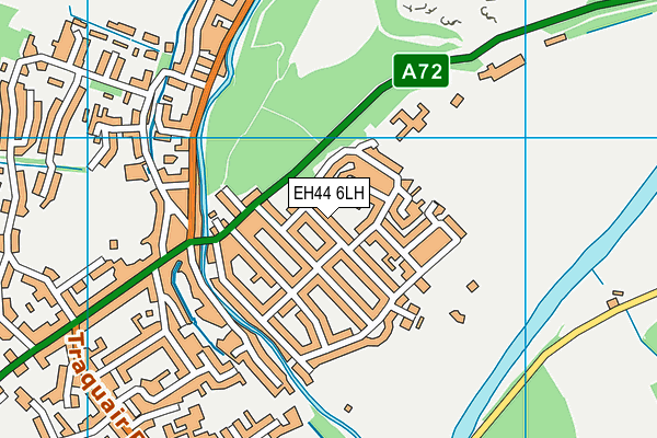 EH44 6LH map - OS VectorMap District (Ordnance Survey) EH44 6LH map - OS VectorMap District (Ordnance Survey)
