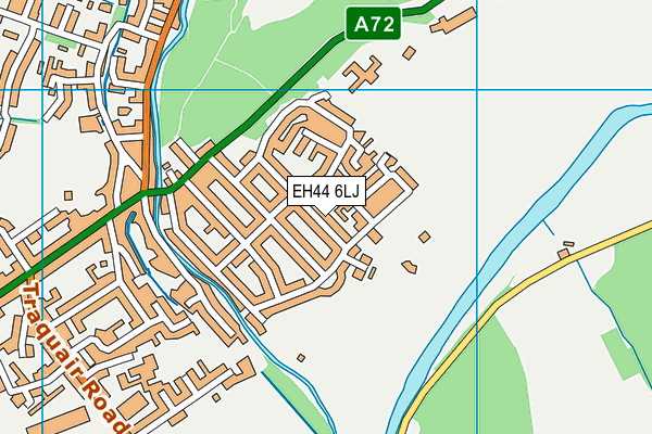 EH44 6LJ map - OS VectorMap District (Ordnance Survey) EH44 6LJ map - OS VectorMap District (Ordnance Survey)