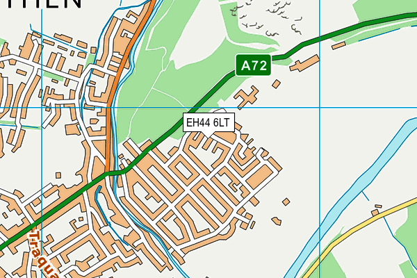 EH44 6LT map - OS VectorMap District (Ordnance Survey) EH44 6LT map - OS VectorMap District (Ordnance Survey)