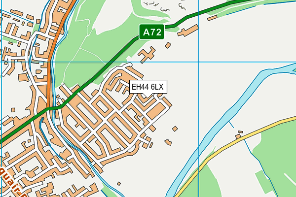 EH44 6LX map - OS VectorMap District (Ordnance Survey) EH44 6LX map - OS VectorMap District (Ordnance Survey)