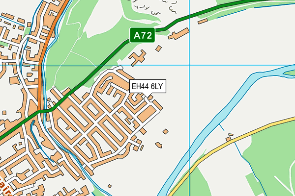 EH44 6LY map - OS VectorMap District (Ordnance Survey) EH44 6LY map - OS VectorMap District (Ordnance Survey)
