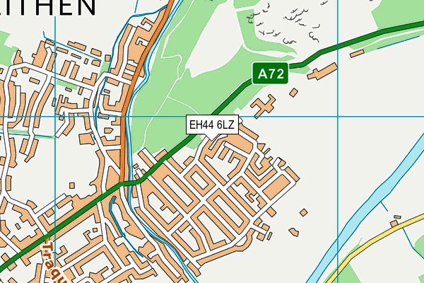 EH44 6LZ map - OS VectorMap District (Ordnance Survey) EH44 6LZ map - OS VectorMap District (Ordnance Survey)