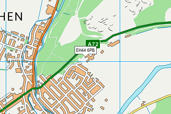 EH44 6PB map - OS VectorMap District (Ordnance Survey) EH44 6PB map - OS VectorMap District (Ordnance Survey)