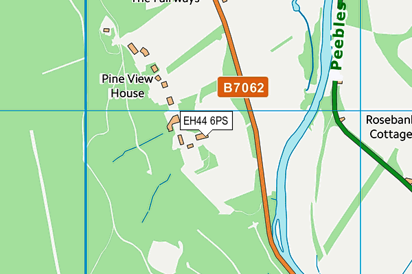EH44 6PS map - OS VectorMap District (Ordnance Survey) EH44 6PS map - OS VectorMap District (Ordnance Survey)