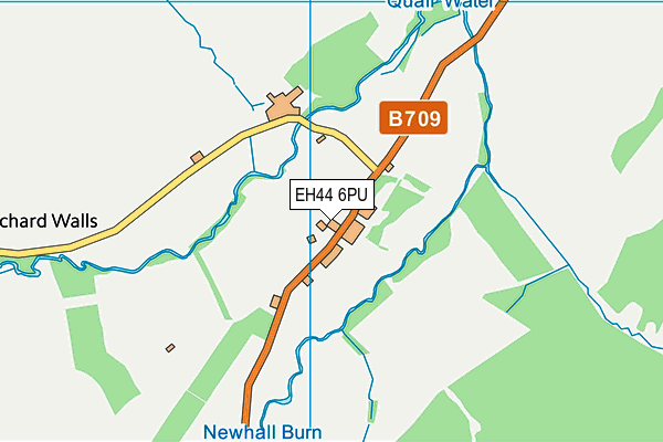 EH44 6PU map - OS VectorMap District (Ordnance Survey) EH44 6PU map - OS VectorMap District (Ordnance Survey)