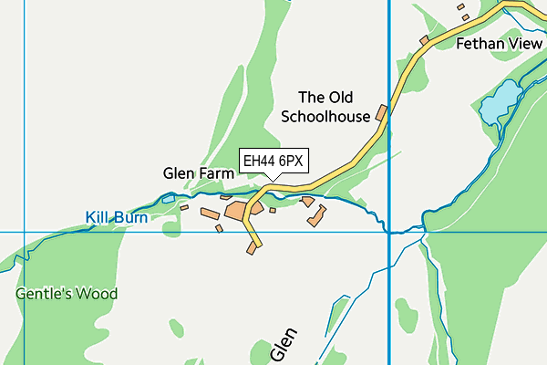 EH44 6PX map - OS VectorMap District (Ordnance Survey) EH44 6PX map - OS VectorMap District (Ordnance Survey)