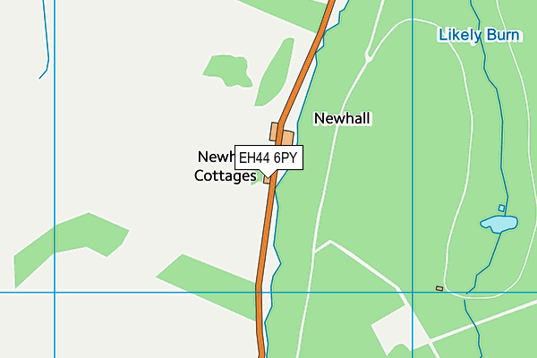 EH44 6PY map - OS VectorMap District (Ordnance Survey) EH44 6PY map - OS VectorMap District (Ordnance Survey)