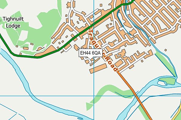 EH44 6QA map - OS VectorMap District (Ordnance Survey) EH44 6QA map - OS VectorMap District (Ordnance Survey)