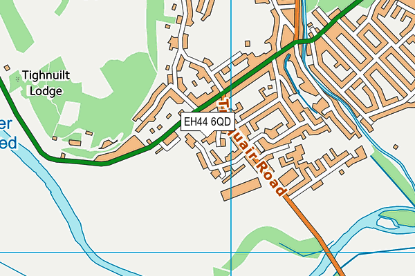EH44 6QD map - OS VectorMap District (Ordnance Survey) EH44 6QD map - OS VectorMap District (Ordnance Survey)