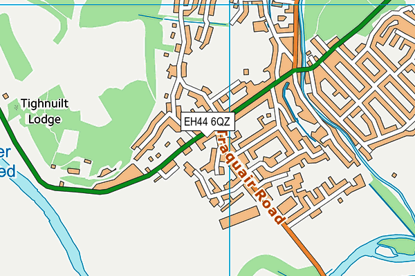 EH44 6QZ map - OS VectorMap District (Ordnance Survey) EH44 6QZ map - OS VectorMap District (Ordnance Survey)