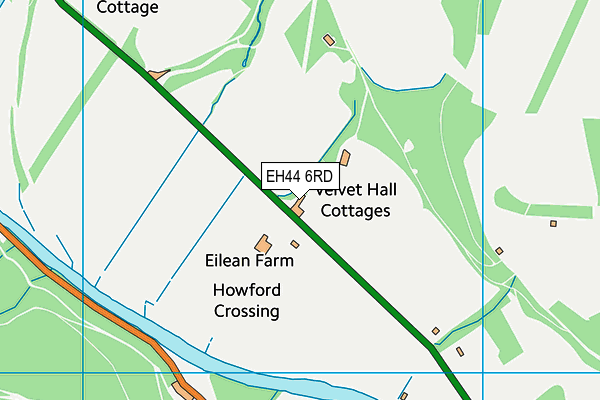 EH44 6RD map - OS VectorMap District (Ordnance Survey) EH44 6RD map - OS VectorMap District (Ordnance Survey)