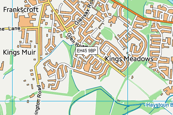 EH45 9BP map - OS VectorMap District (Ordnance Survey) EH45 9BP map - OS VectorMap District (Ordnance Survey)