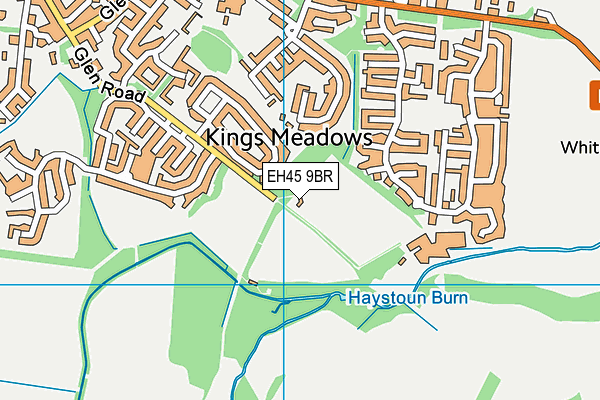 EH45 9BR map - OS VectorMap District (Ordnance Survey) EH45 9BR map - OS VectorMap District (Ordnance Survey)