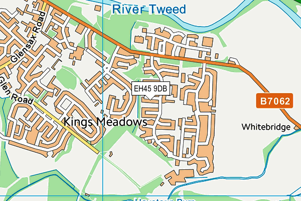 EH45 9DB map - OS VectorMap District (Ordnance Survey) EH45 9DB map - OS VectorMap District (Ordnance Survey)
