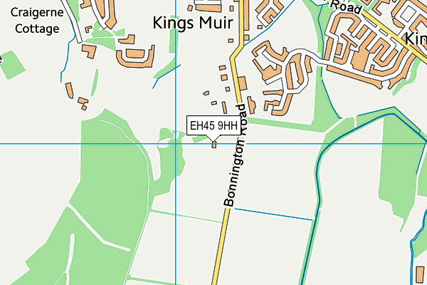 EH45 9HH map - OS VectorMap District (Ordnance Survey) EH45 9HH map - OS VectorMap District (Ordnance Survey)