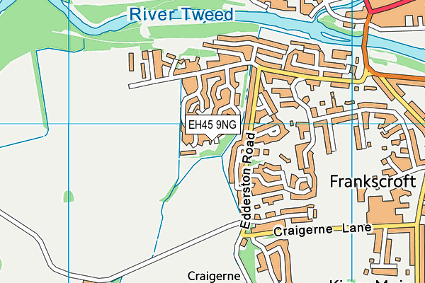 EH45 9NG map - OS VectorMap District (Ordnance Survey) EH45 9NG map - OS VectorMap District (Ordnance Survey)