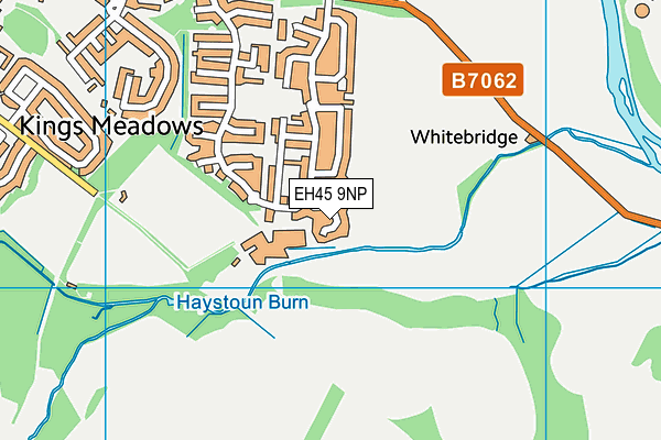 EH45 9NP map - OS VectorMap District (Ordnance Survey) EH45 9NP map - OS VectorMap District (Ordnance Survey)