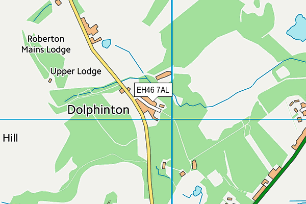 EH46 7AL map - OS VectorMap District (Ordnance Survey) EH46 7AL map - OS VectorMap District (Ordnance Survey)