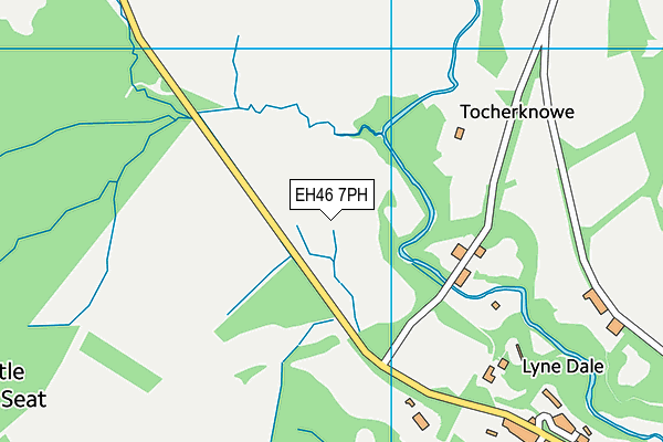 EH46 7PH map - OS VectorMap District (Ordnance Survey) EH46 7PH map - OS VectorMap District (Ordnance Survey)