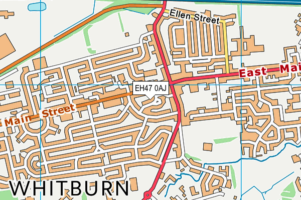 EH47 0AJ map - OS VectorMap District (Ordnance Survey) EH47 0AJ map - OS VectorMap District (Ordnance Survey)