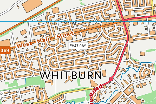 EH47 0AY map - OS VectorMap District (Ordnance Survey) EH47 0AY map - OS VectorMap District (Ordnance Survey)