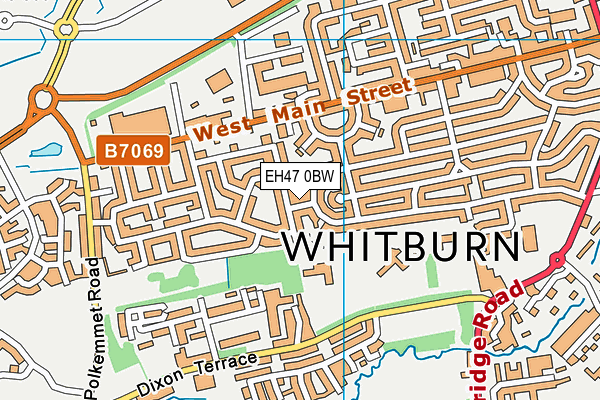 EH47 0BW map - OS VectorMap District (Ordnance Survey) EH47 0BW map - OS VectorMap District (Ordnance Survey)