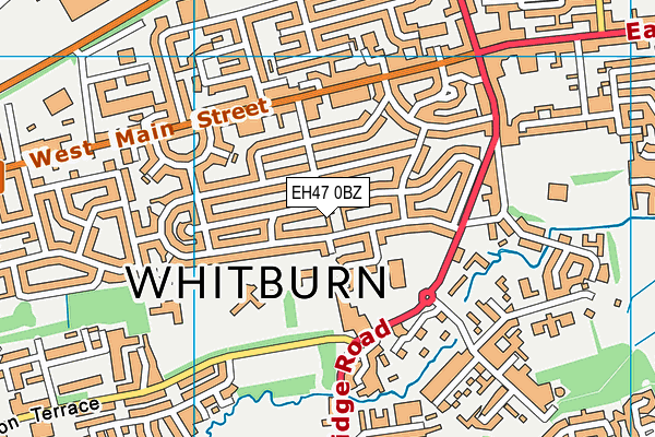 EH47 0BZ map - OS VectorMap District (Ordnance Survey) EH47 0BZ map - OS VectorMap District (Ordnance Survey)