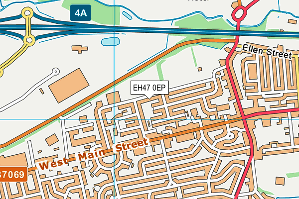 EH47 0EP map - OS VectorMap District (Ordnance Survey) EH47 0EP map - OS VectorMap District (Ordnance Survey)