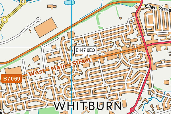 EH47 0EQ map - OS VectorMap District (Ordnance Survey) EH47 0EQ map - OS VectorMap District (Ordnance Survey)