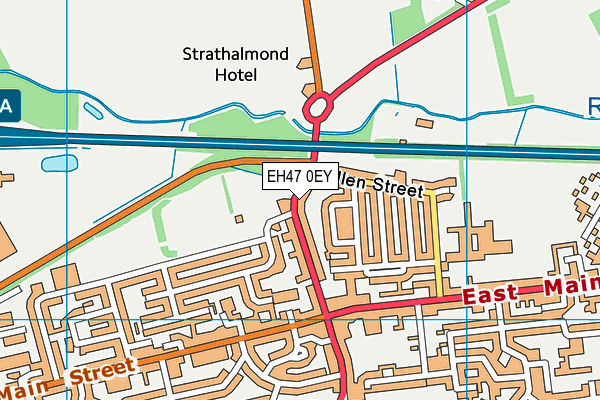 EH47 0EY map - OS VectorMap District (Ordnance Survey) EH47 0EY map - OS VectorMap District (Ordnance Survey)