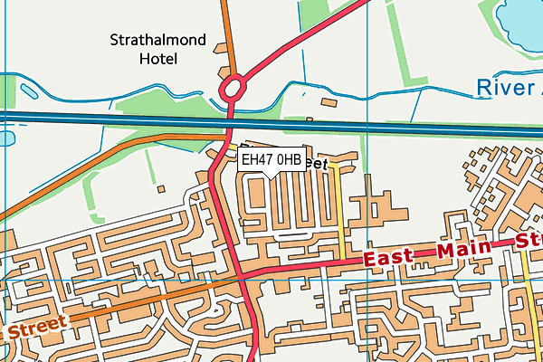 EH47 0HB map - OS VectorMap District (Ordnance Survey) EH47 0HB map - OS VectorMap District (Ordnance Survey)