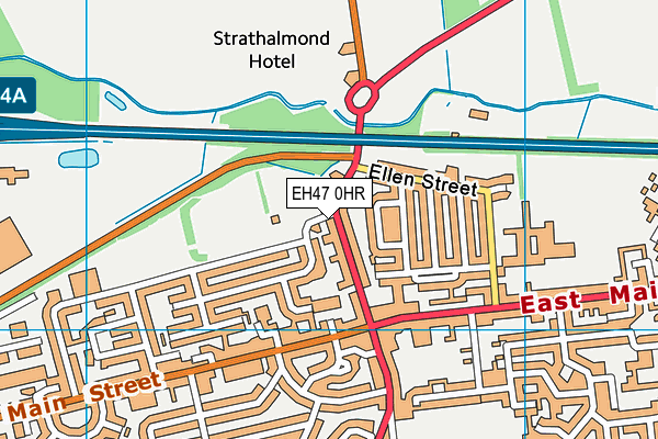 EH47 0HR map - OS VectorMap District (Ordnance Survey) EH47 0HR map - OS VectorMap District (Ordnance Survey)