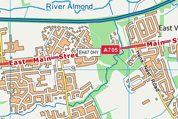 EH47 0HY map - OS VectorMap District (Ordnance Survey) EH47 0HY map - OS VectorMap District (Ordnance Survey)