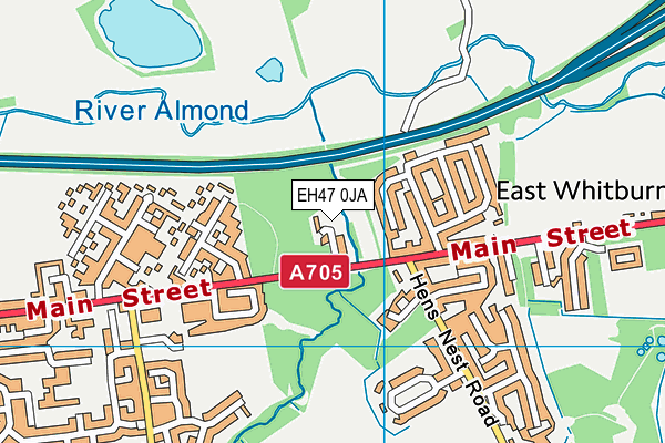 EH47 0JA map - OS VectorMap District (Ordnance Survey) EH47 0JA map - OS VectorMap District (Ordnance Survey)