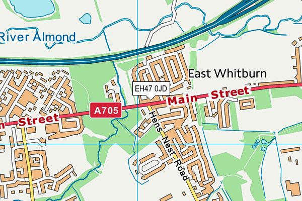 EH47 0JD map - OS VectorMap District (Ordnance Survey) EH47 0JD map - OS VectorMap District (Ordnance Survey)