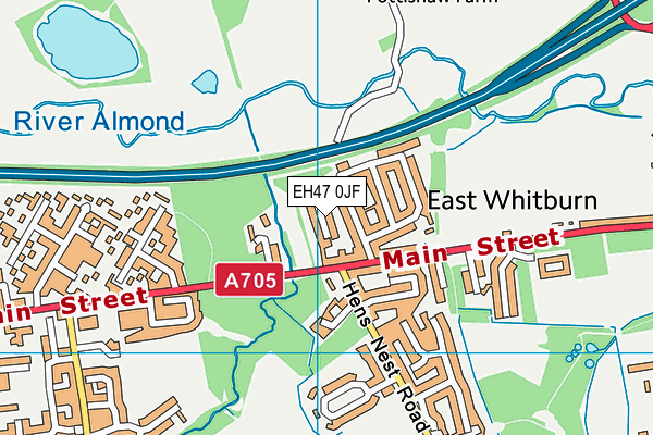 EH47 0JF map - OS VectorMap District (Ordnance Survey) EH47 0JF map - OS VectorMap District (Ordnance Survey)