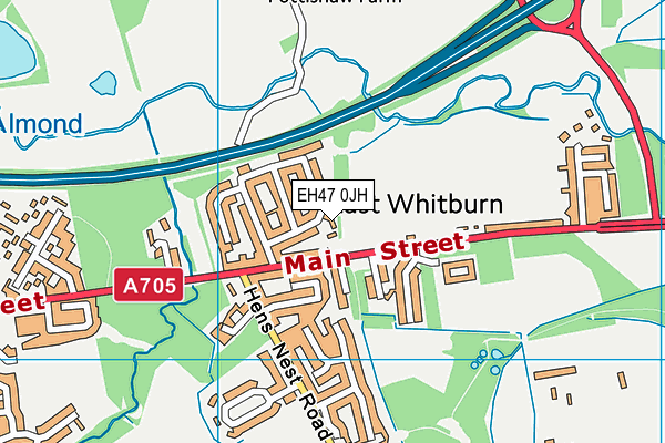 EH47 0JH map - OS VectorMap District (Ordnance Survey) EH47 0JH map - OS VectorMap District (Ordnance Survey)