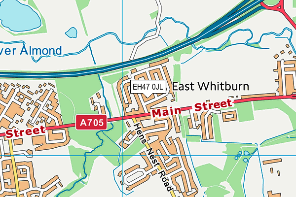 EH47 0JL map - OS VectorMap District (Ordnance Survey) EH47 0JL map - OS VectorMap District (Ordnance Survey)