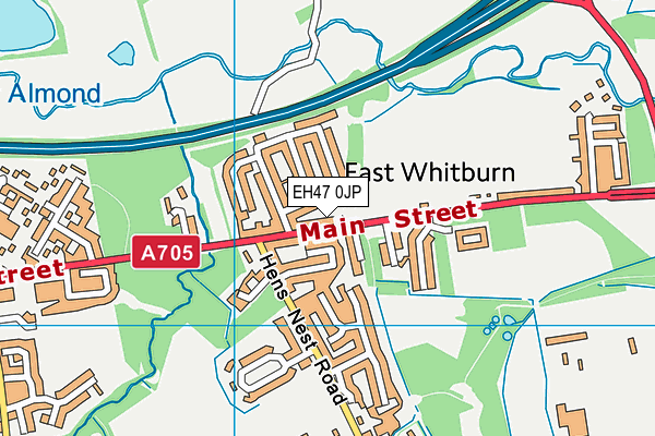 EH47 0JP map - OS VectorMap District (Ordnance Survey) EH47 0JP map - OS VectorMap District (Ordnance Survey)