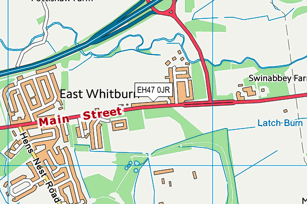 EH47 0JR map - OS VectorMap District (Ordnance Survey) EH47 0JR map - OS VectorMap District (Ordnance Survey)