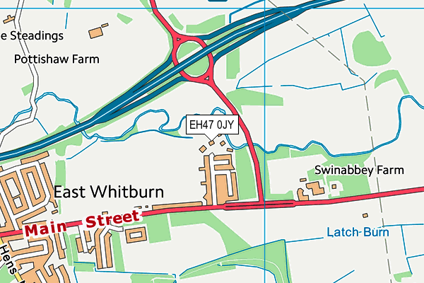 EH47 0JY map - OS VectorMap District (Ordnance Survey) EH47 0JY map - OS VectorMap District (Ordnance Survey)