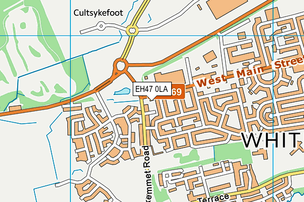 EH47 0LA map - OS VectorMap District (Ordnance Survey) EH47 0LA map - OS VectorMap District (Ordnance Survey)