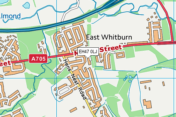 EH47 0LJ map - OS VectorMap District (Ordnance Survey) EH47 0LJ map - OS VectorMap District (Ordnance Survey)