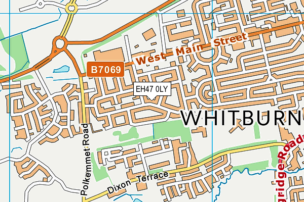 EH47 0LY map - OS VectorMap District (Ordnance Survey) EH47 0LY map - OS VectorMap District (Ordnance Survey)